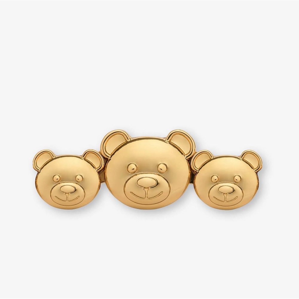 MOSCHINO Brooch Teddy Bear Trio